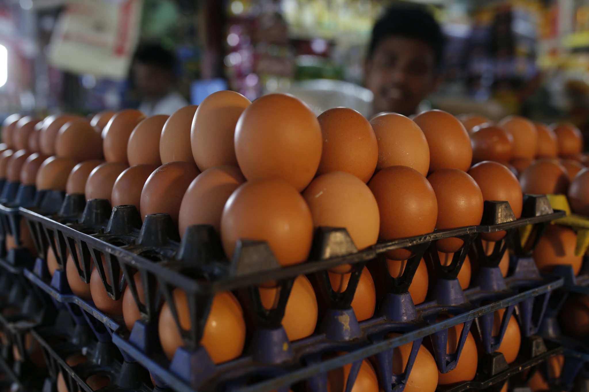 The egg industry sees its highest demand in November and December.